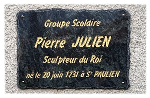 Plaque innauguration bâtiment